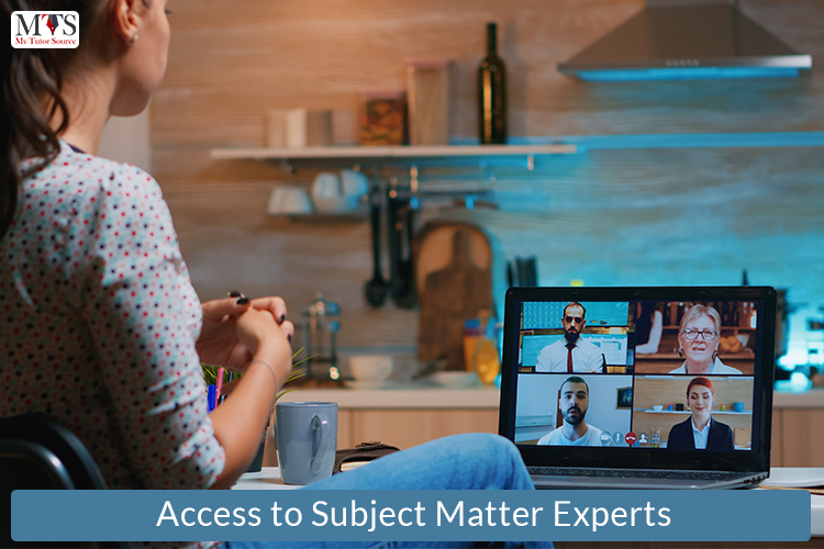 Access to Subject Matter Experts