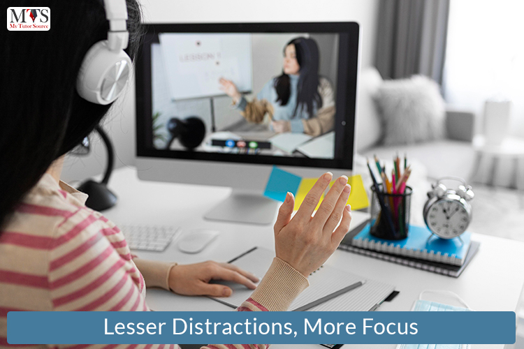 Lesser Distractions More Focus