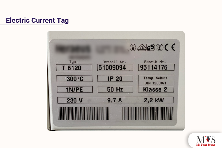 electric current tag